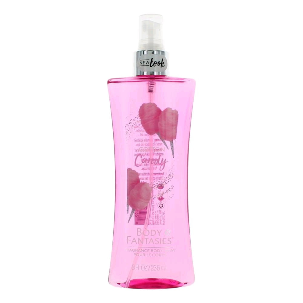 Bottle of Cotton Candy by Body Fantasies, 8 oz Fragrance Body Spray for Women